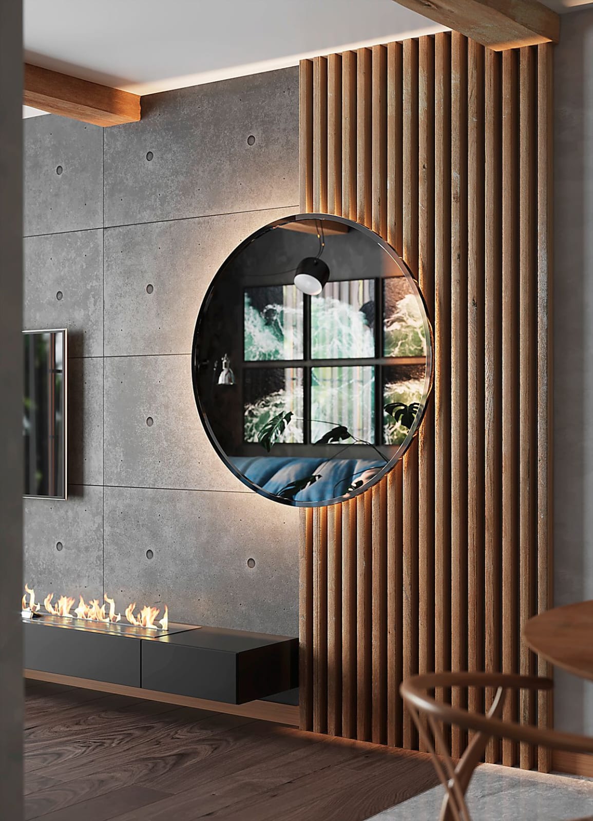Menuiserie bois moderne